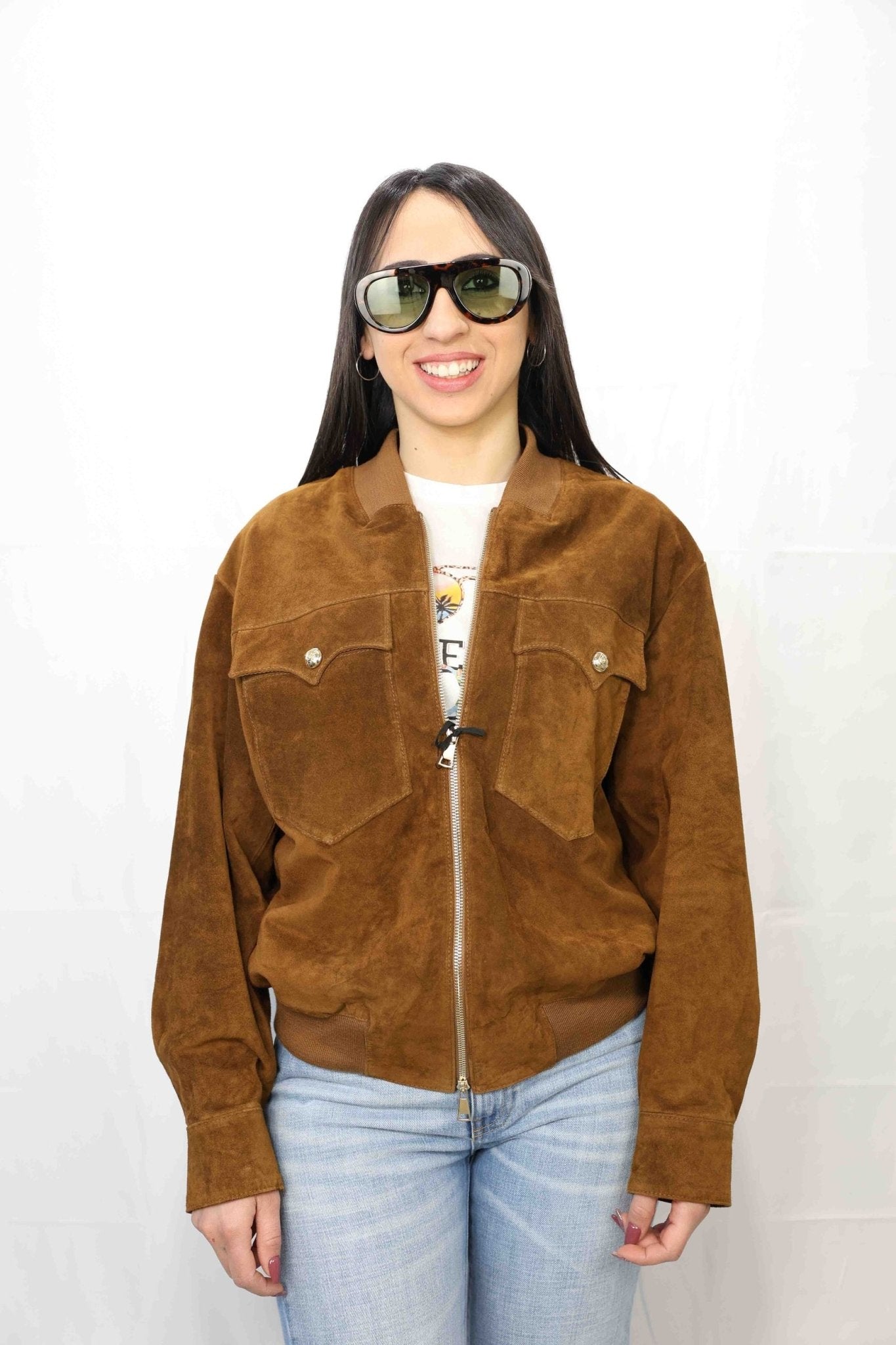 TD0147 - Giubbino in pelle - VICOLO - World Fashion