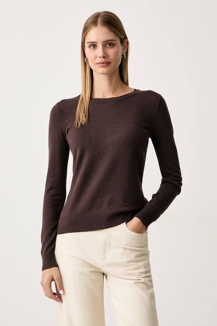 Gaudì - Maglia girocollo in filato di cotone - Donna