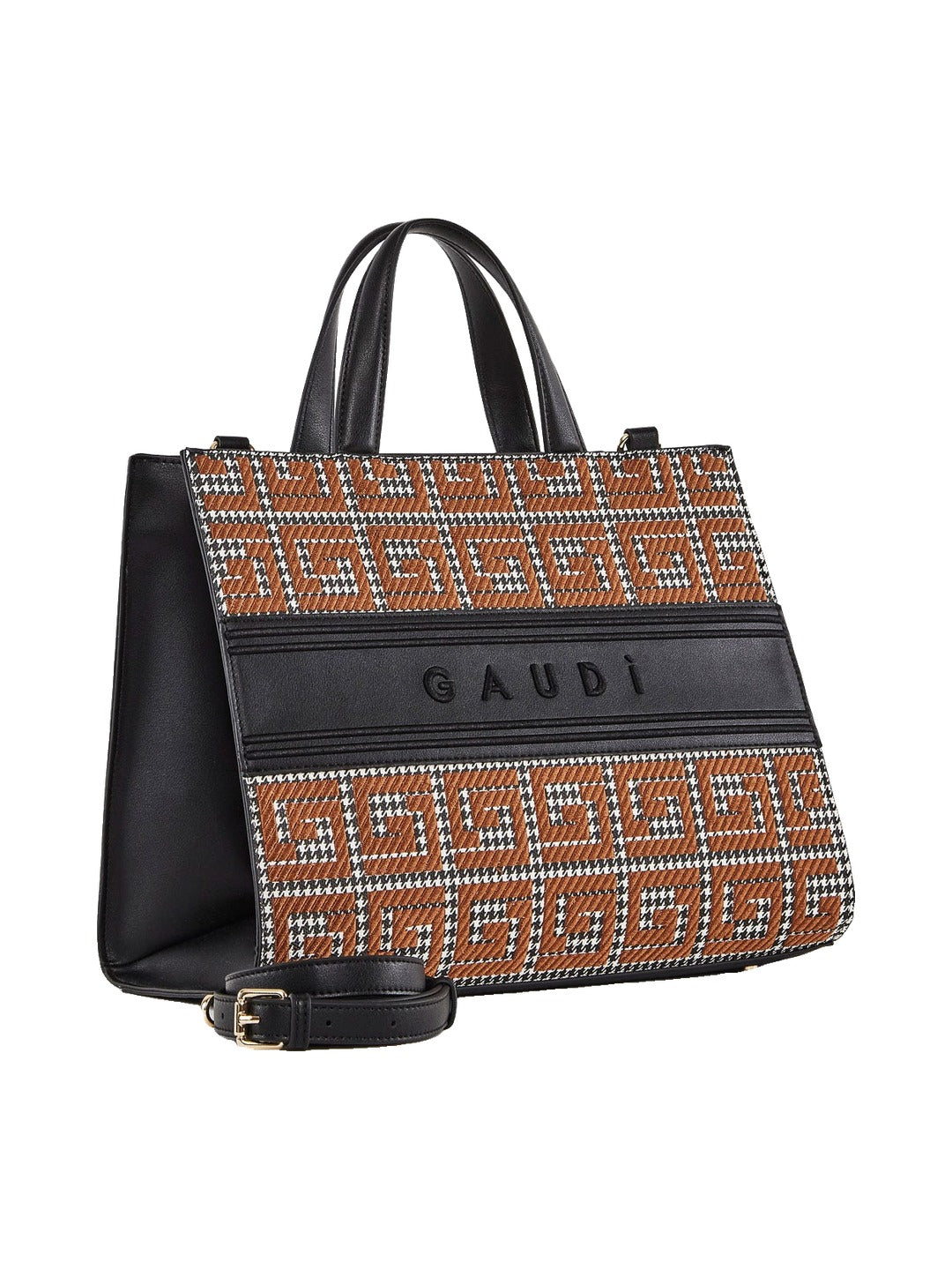 Gaudì - Shopping bag multicolor con logo - Donna