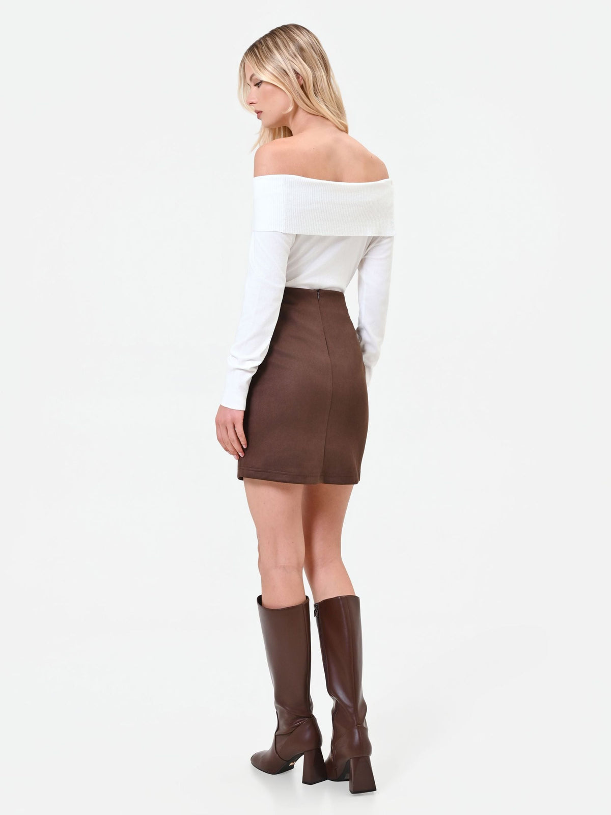 Rinascimento - Minigonna con dettaglio catena - Donna