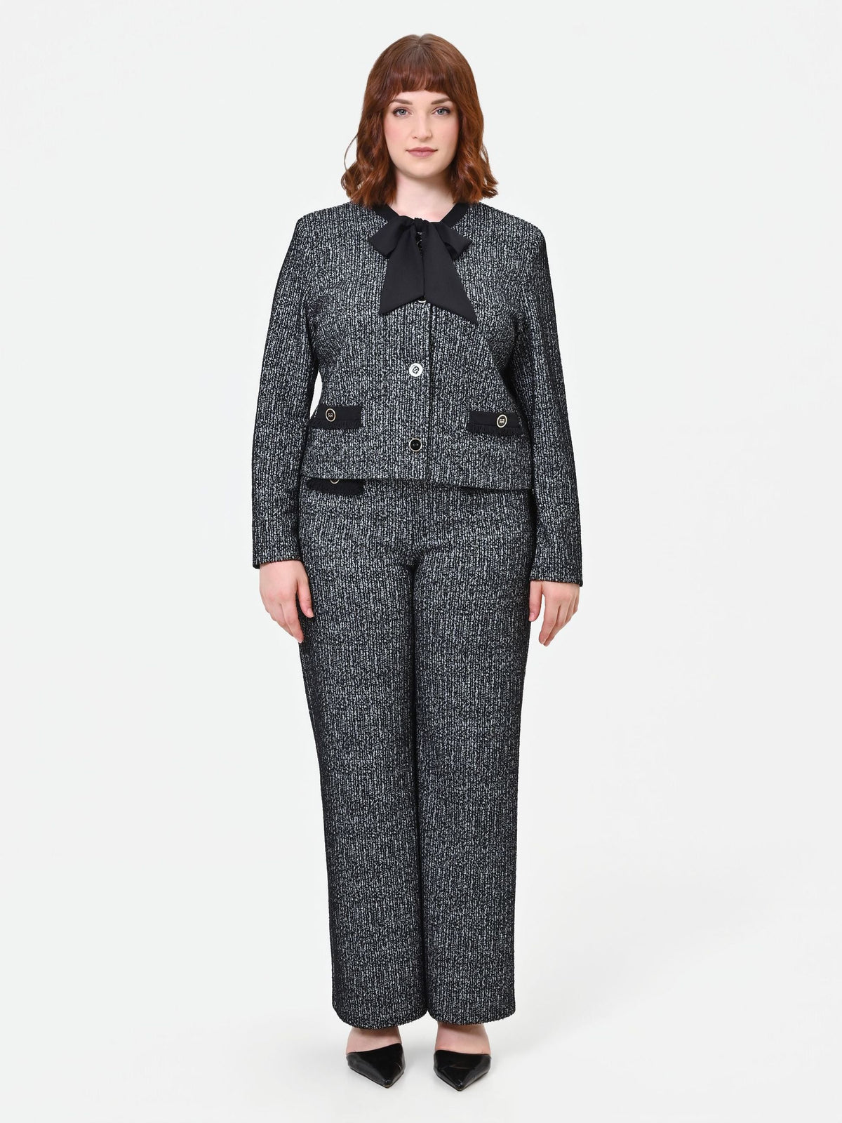 Rinascimento Curvy - Giacca in bouclé - Donna