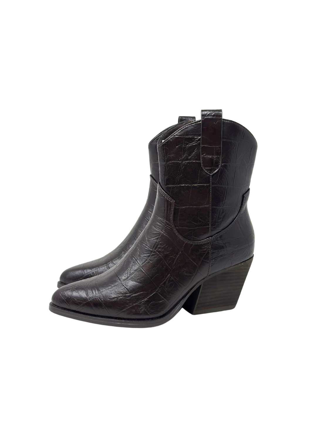 Gold&Gold - Stivaletto texano effetto cocco - Donna