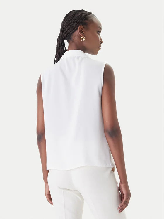 Rinascimento - Canotta smanicata georgette - Donna