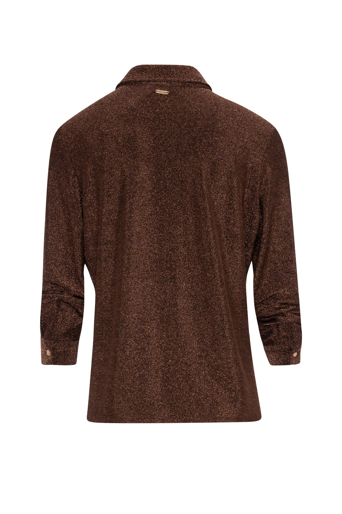Fracomina - Camicia slim con lurex - Donna