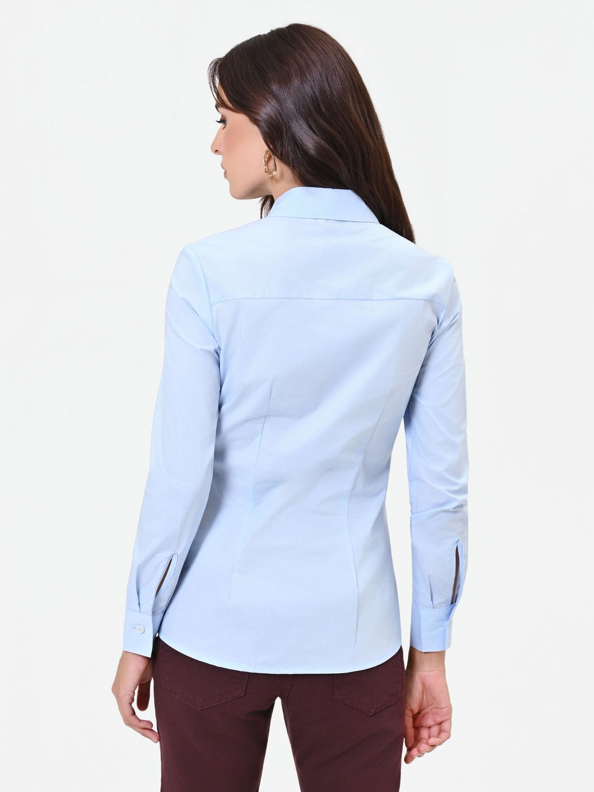Rinascimento - Camicia sciancrata in cotone - Donna