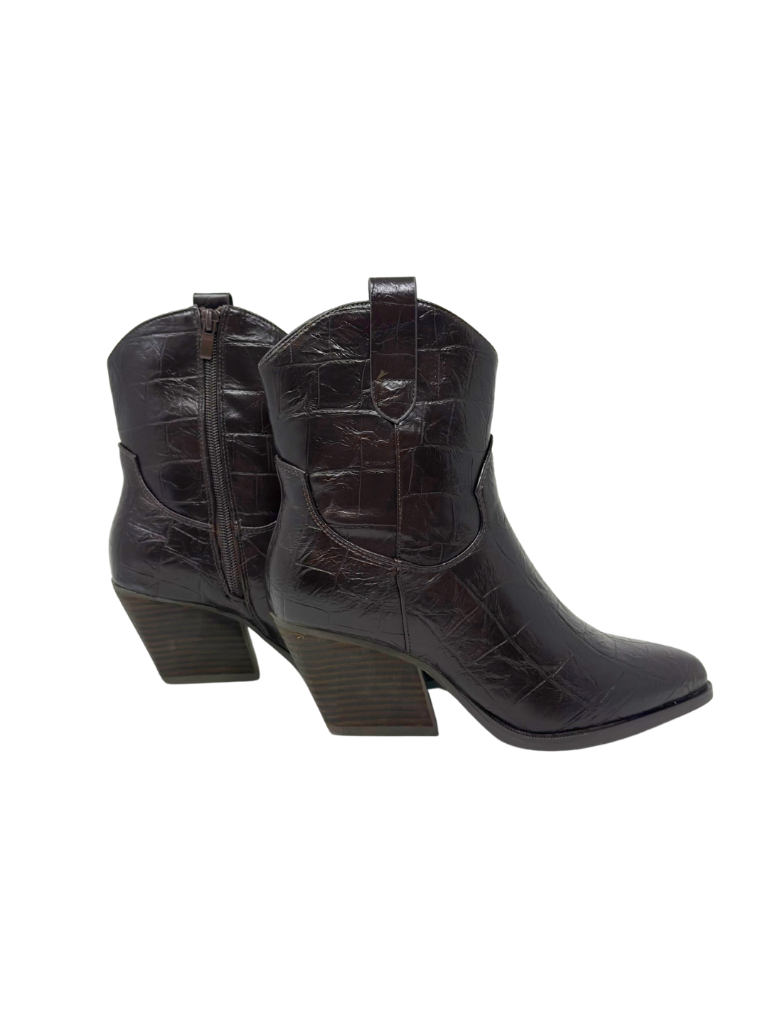 Gold&Gold - Stivaletto texano effetto cocco - Donna