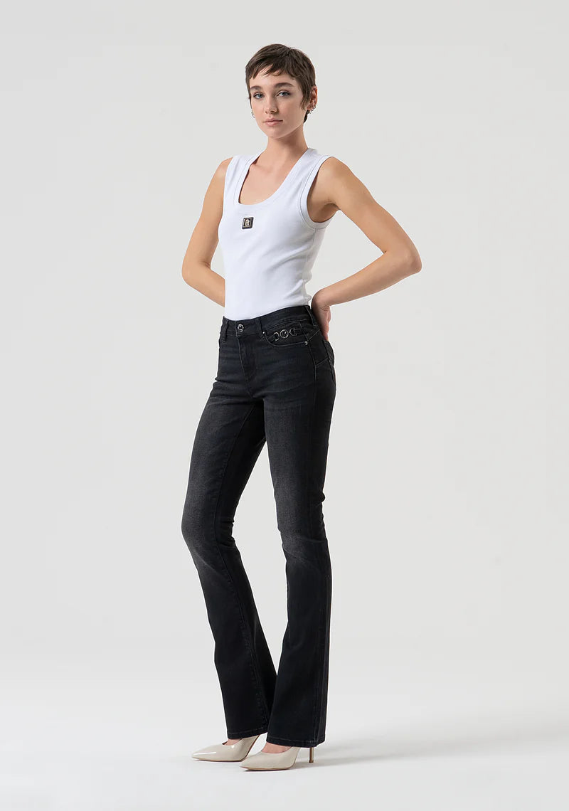 Fracomina - JEANS ZAMPA - Donna