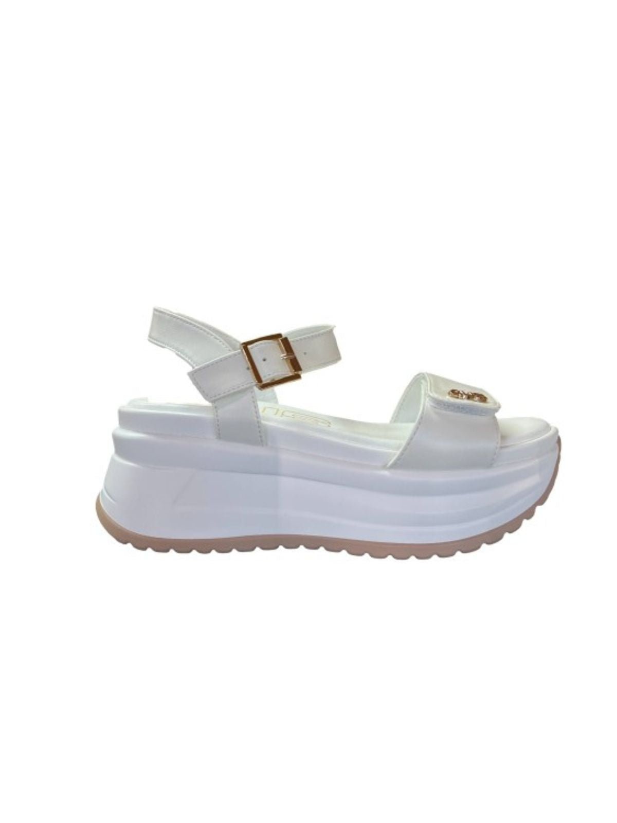 4US Paciotti - Sandalo platform con fascia a strappo - Donna - World Fashion