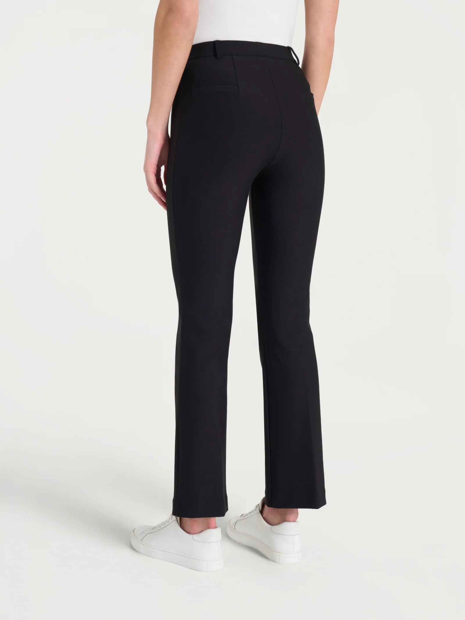 Ragno - Pantalone flare alla caviglia in Compact - Donna
