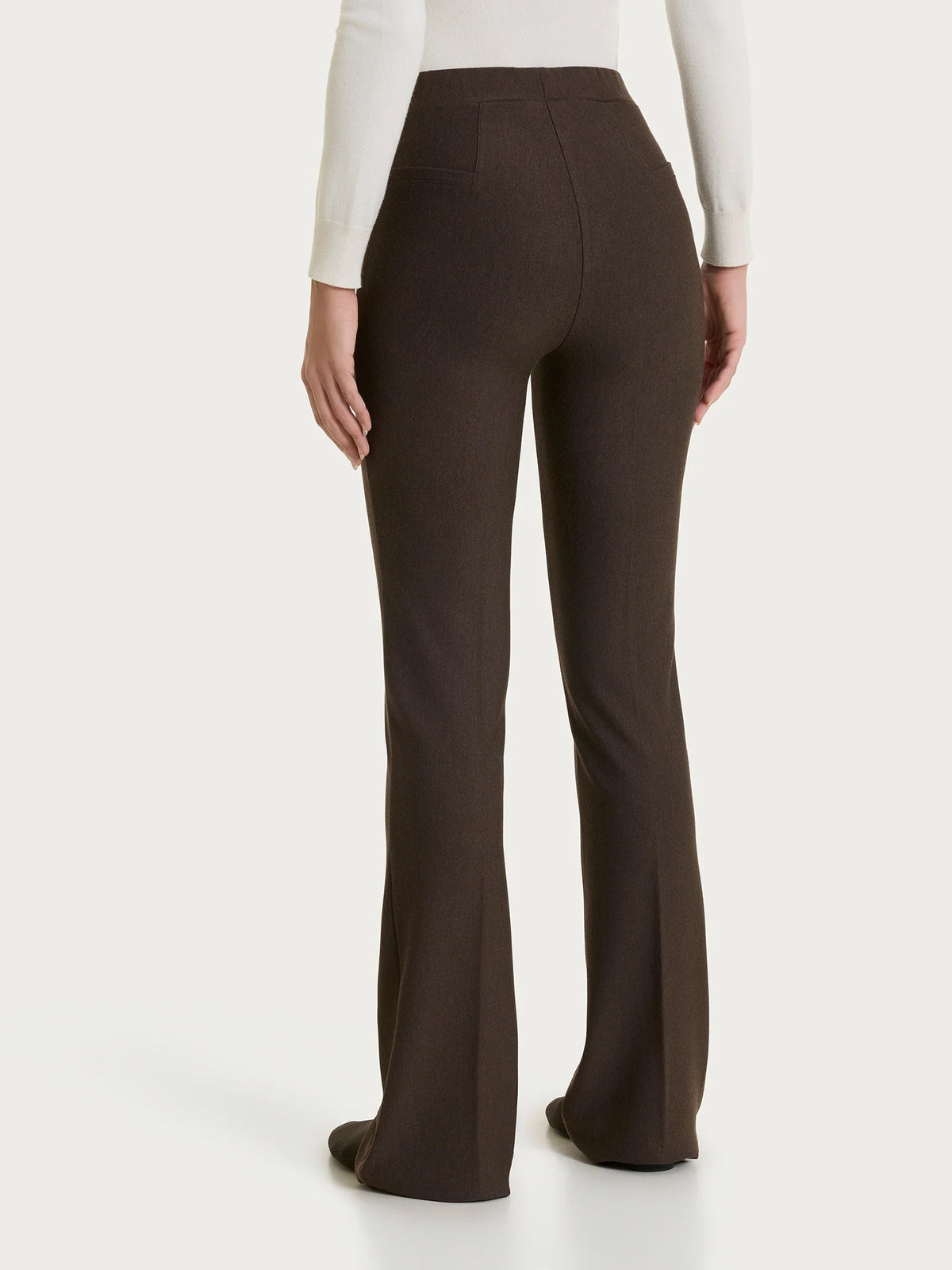 Ragno - Pantalone flare in Compact - Donna
