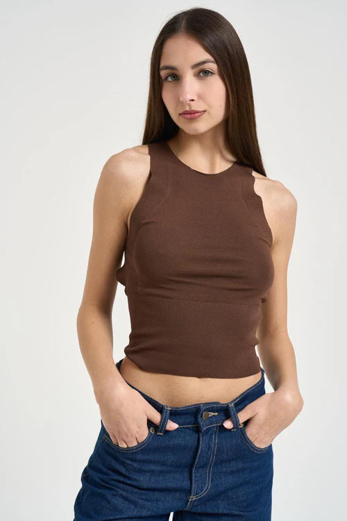 Markup - Top F.12 Con Apertura Posteriore - Donna