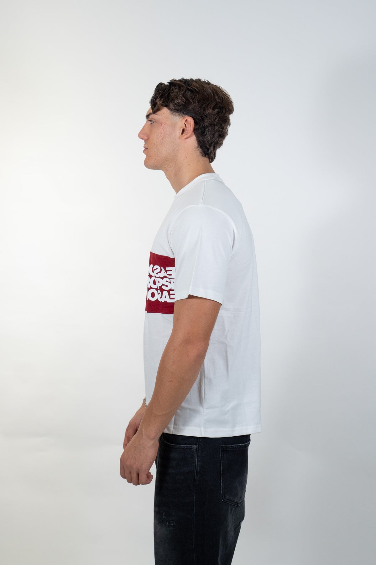 Ds2 - T-shirt con fascia logo - Uomo
