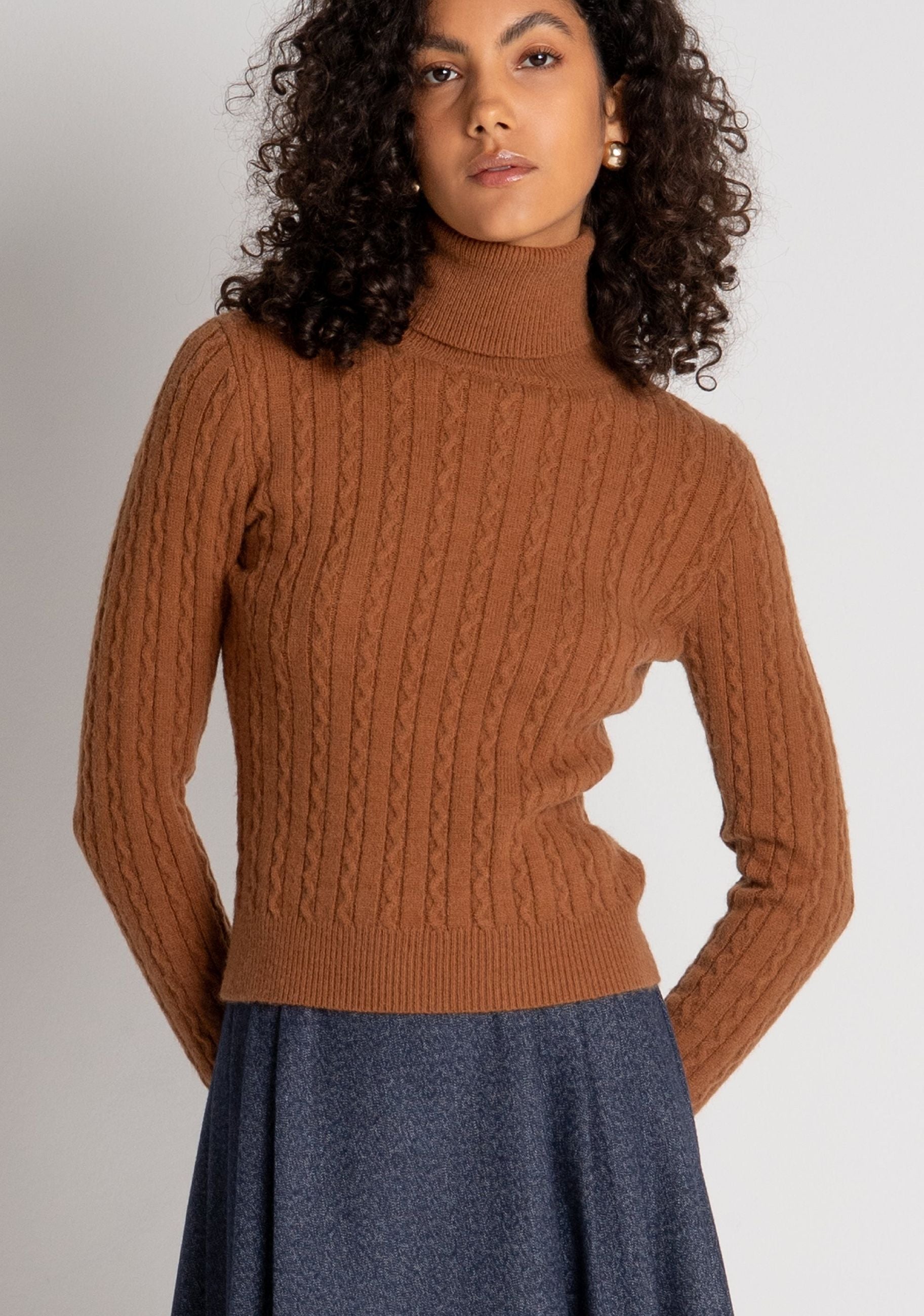 Fracomina - Maglione a collo alto - Donna
