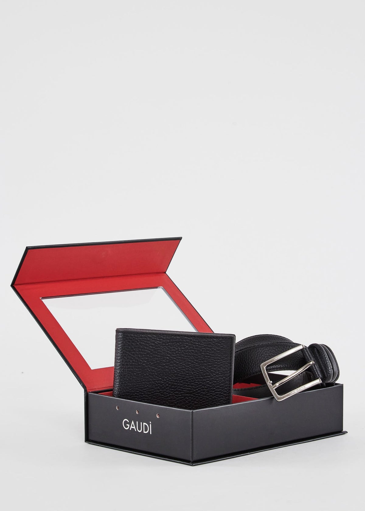 Gaudì - Set Cintura + Portafoglio - Linea Man Gift Box - Uomo