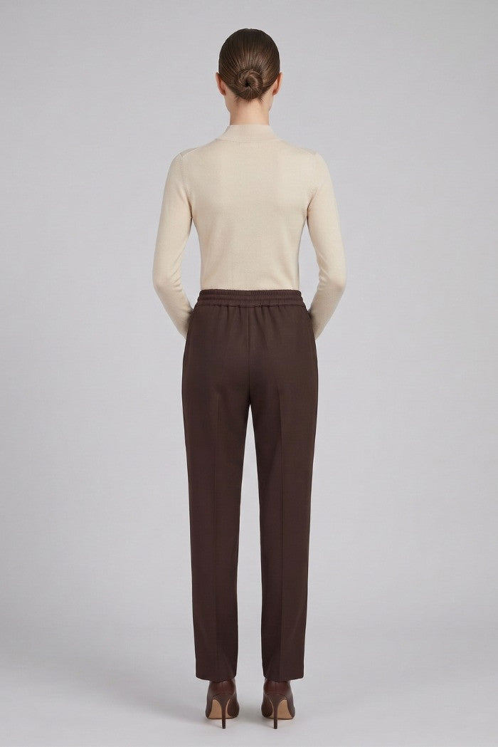 Markup - Pantalone Straight In Flanella - Donna