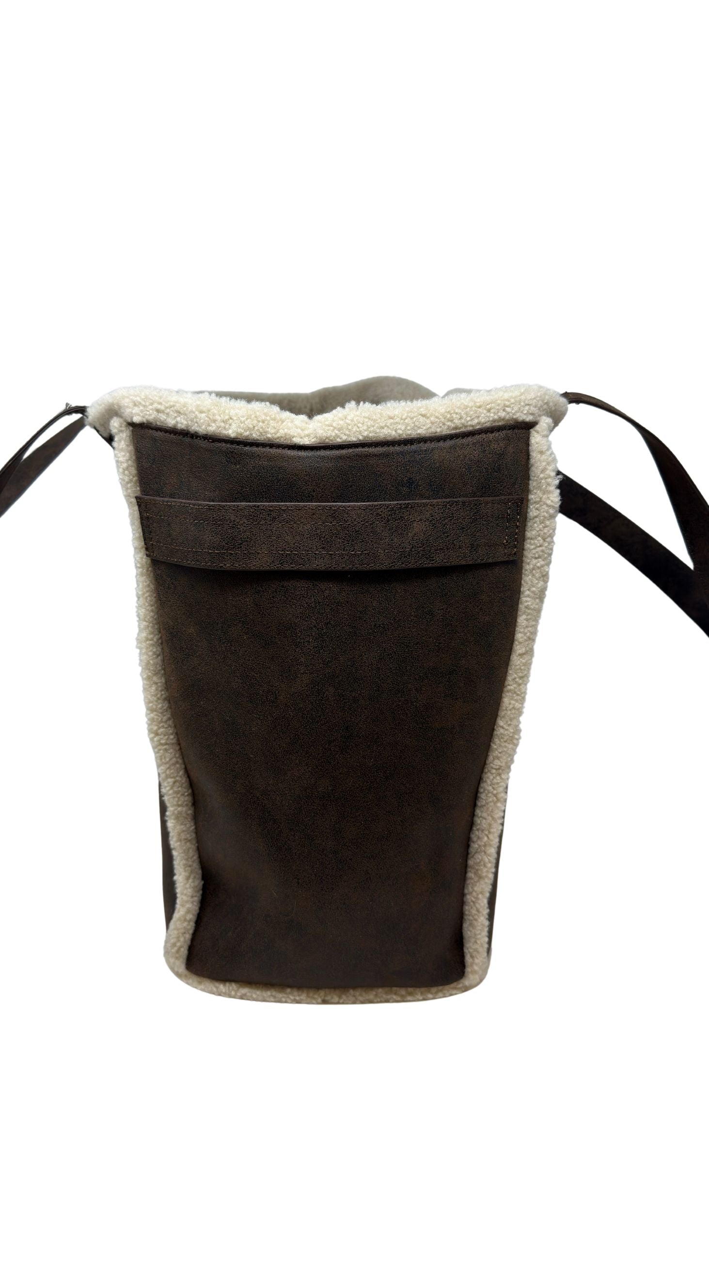 Yes Zee - Borsa Shopper Effetto Soft-Touch - Donna