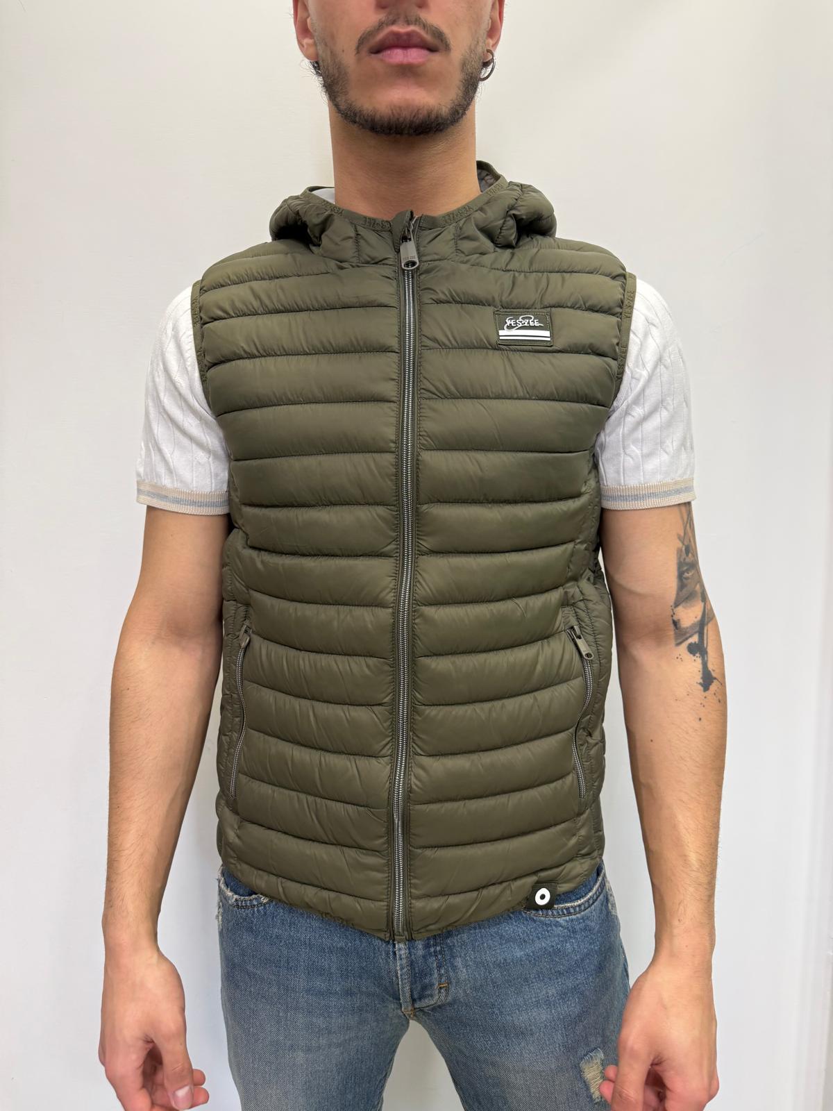 Giubbino  Smanicato Trapuntato Uomo - Yes Zee