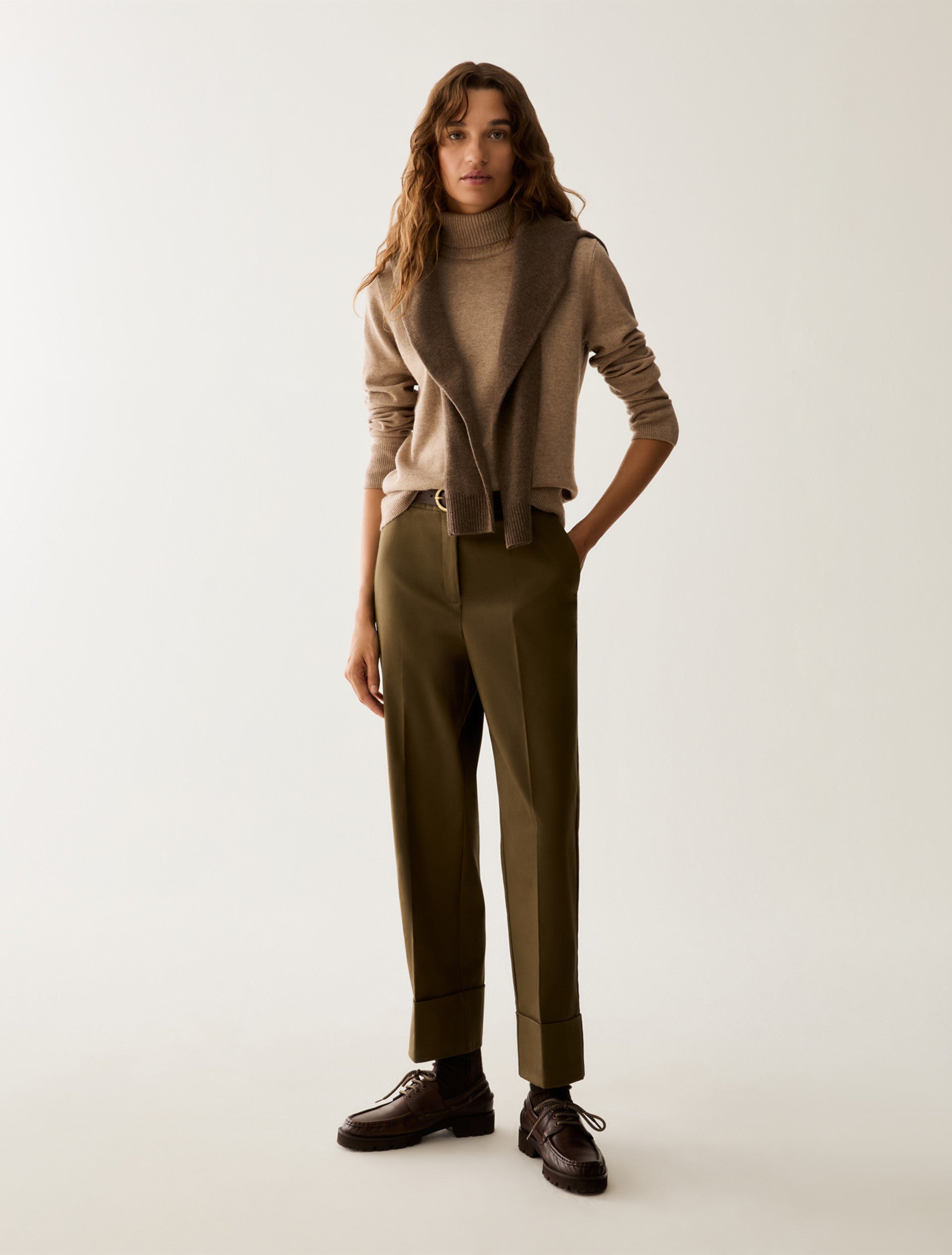 PennyBlack - Pantaloni in raso di cotone - Donna