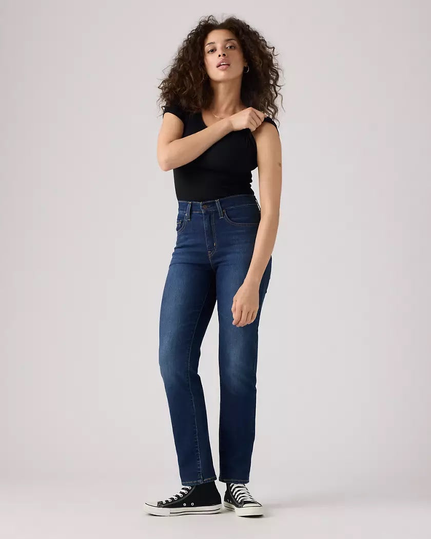 Levi's - 724 High Rise Straight Chelsea Carbon Glow 2024 - Donna