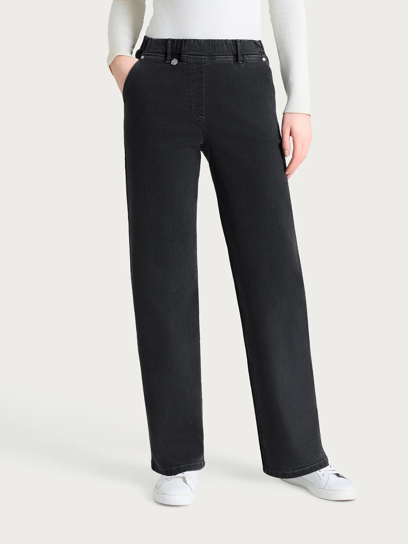 Ragno - Jeans ampio con tasche in Super Denim - Donna