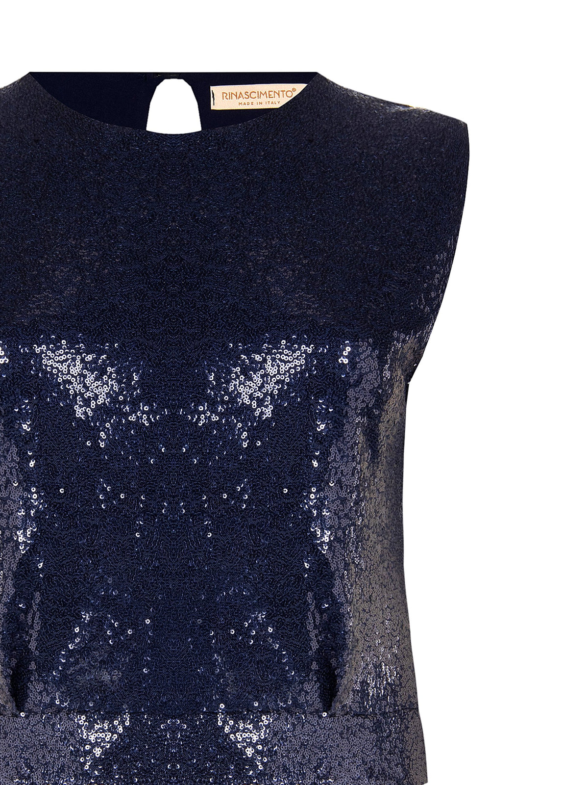 Rinascimento Curvy - Canotta paillettes - Donna