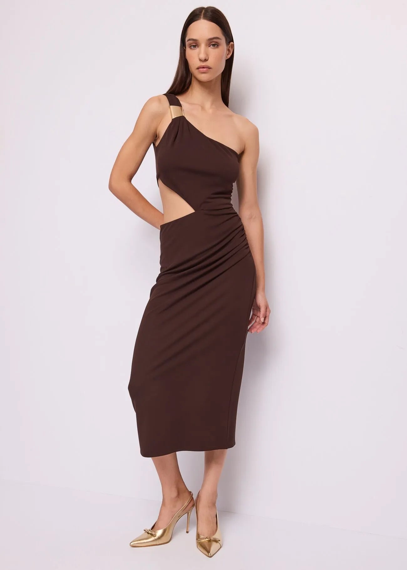 Abito  In Jersey Monospalla Donna - Gaudì Fashion