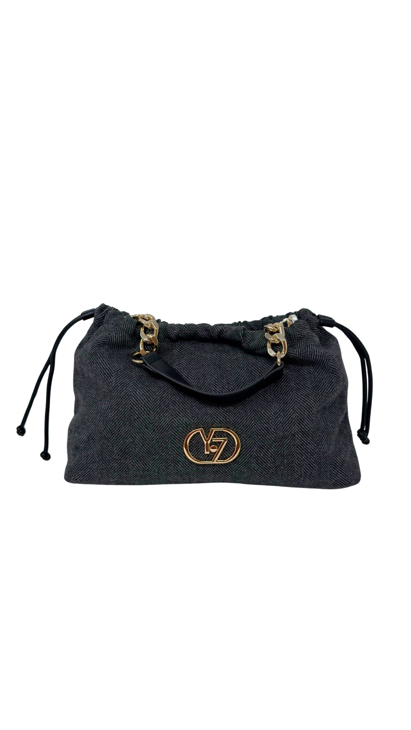 Yes Zee - Borsa A Spalla Con Catena E Arricciatura - Donna