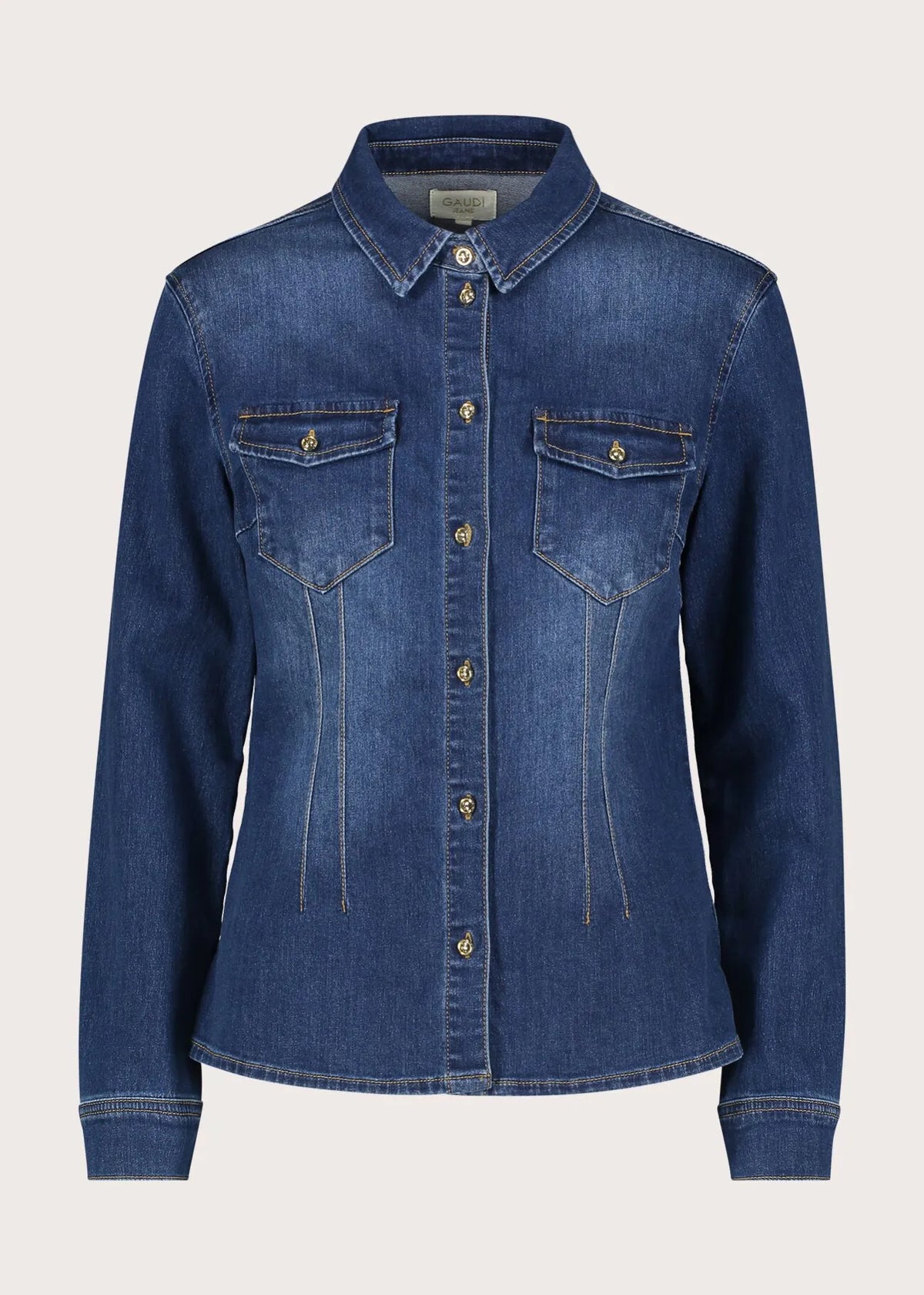 Gaudì - Camicia in denim elasticizzato - Donna