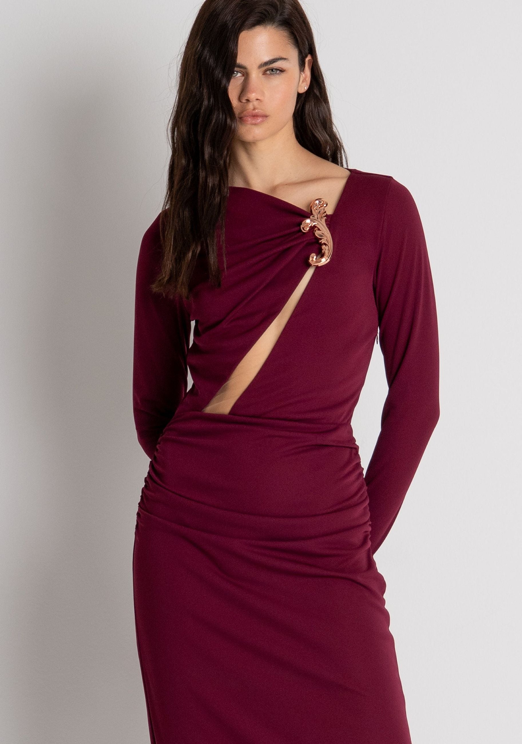 Fracomina - Abito slim lungo - Donna