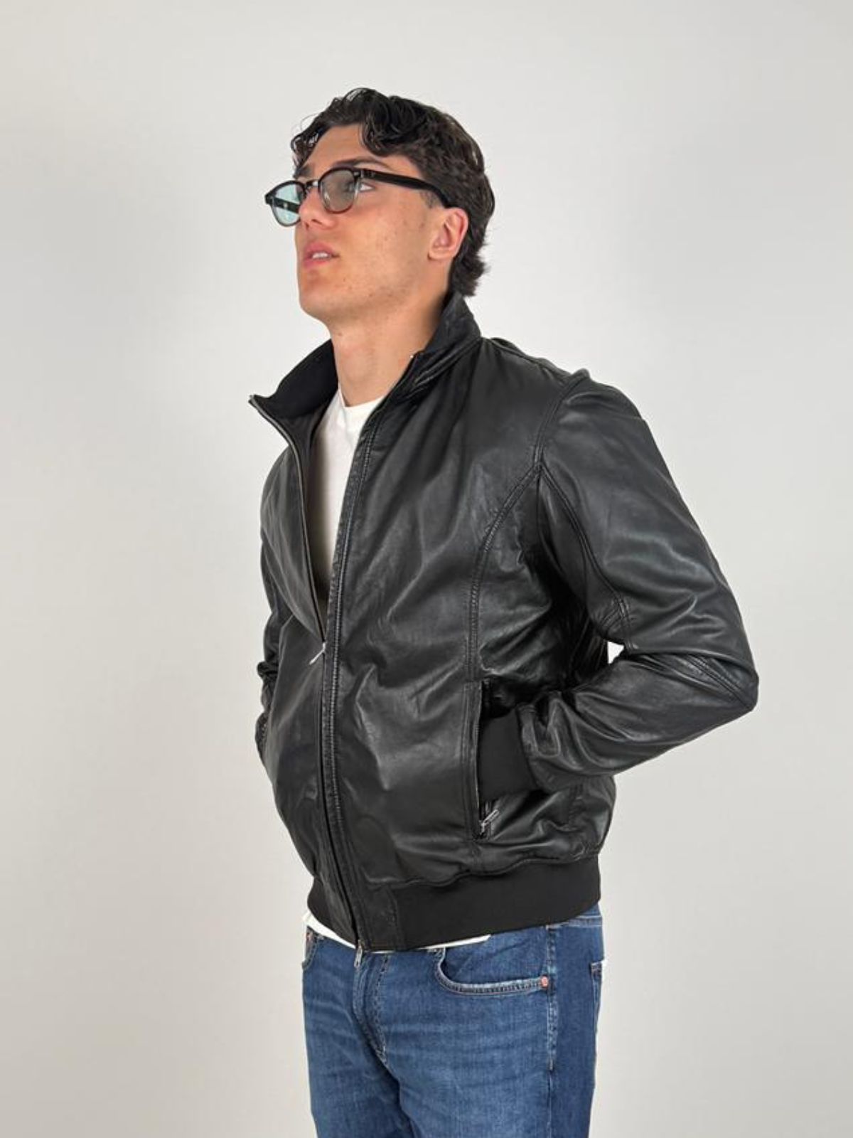 Bomboogie - Giubbotto Pelle - Uomo