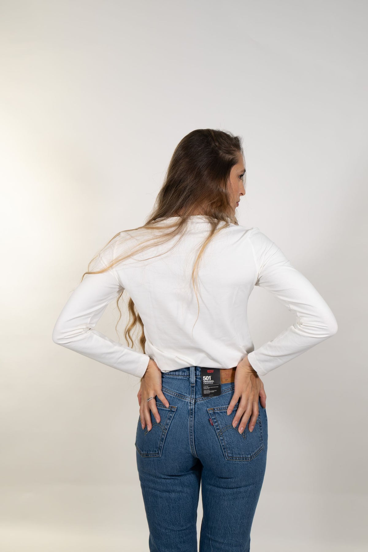 Gaudì - T-shirt in jersey con stampa e strass - Donna