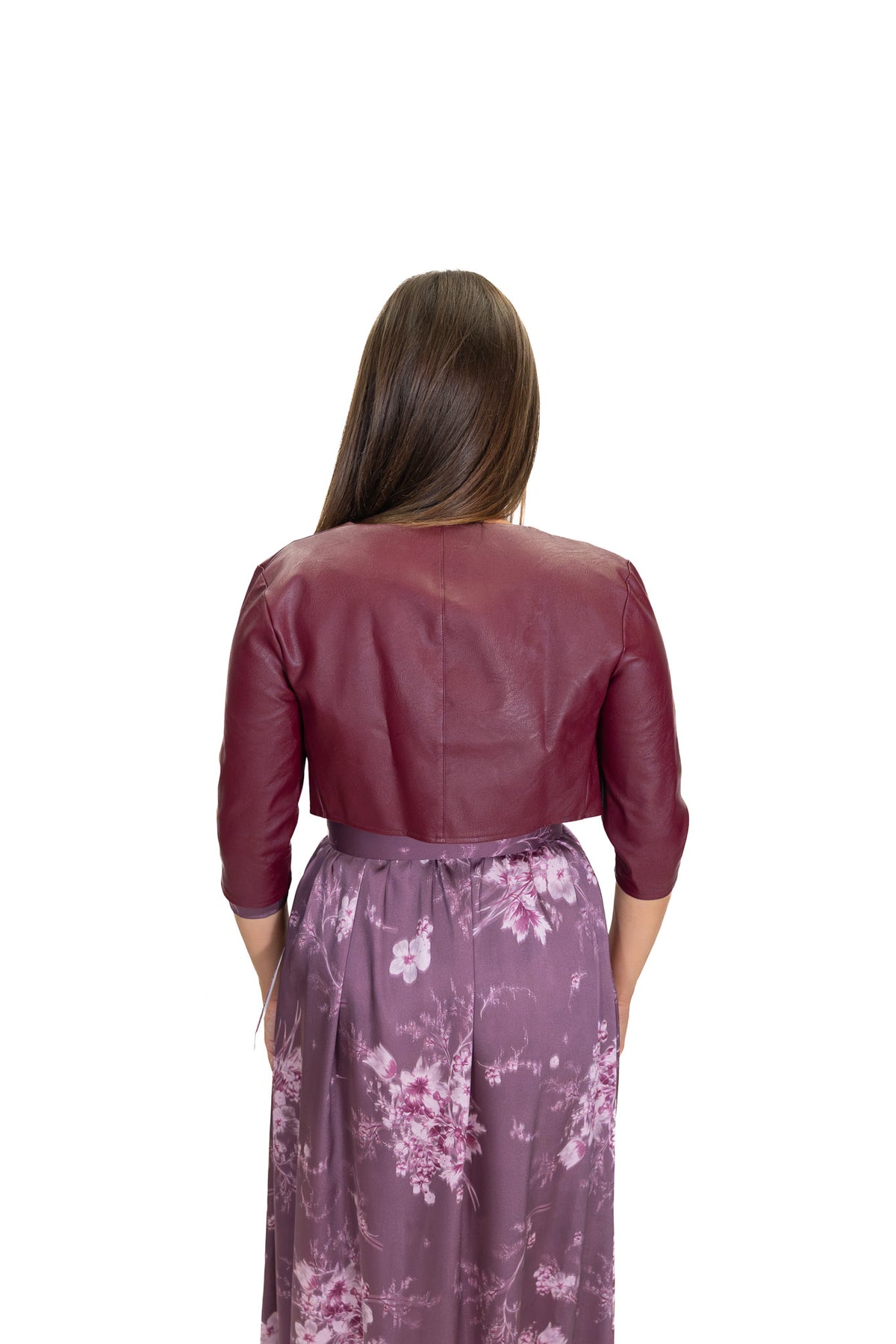 Rinascimento - Coprispalla in similpelle - Donna