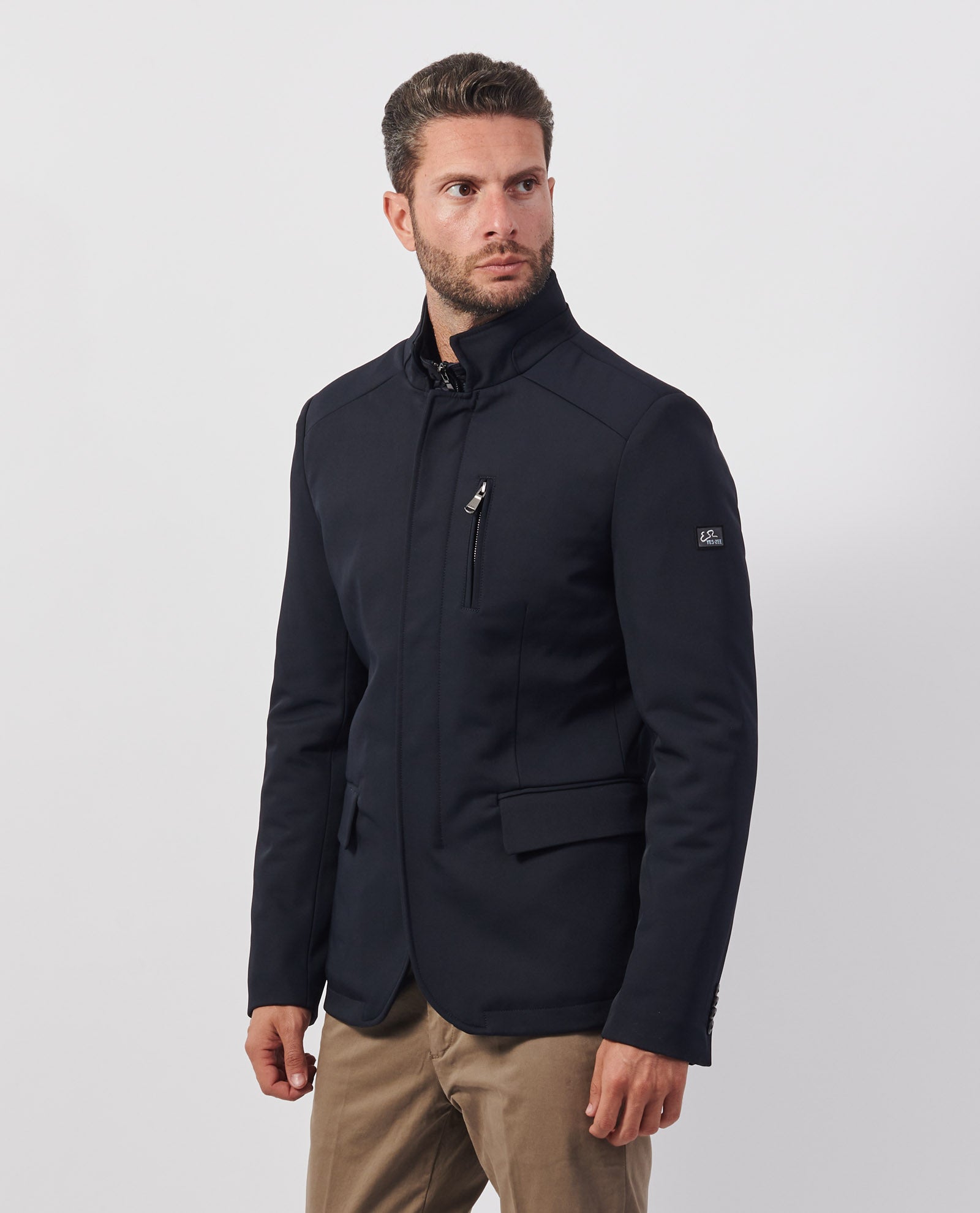 Giacca Uomo Con Finto Gilet Staccabile Uomo - Yes Zee -