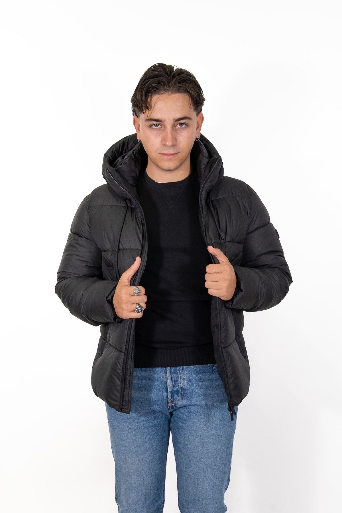 Markup - Piumino con cappuccio. - Uomo
