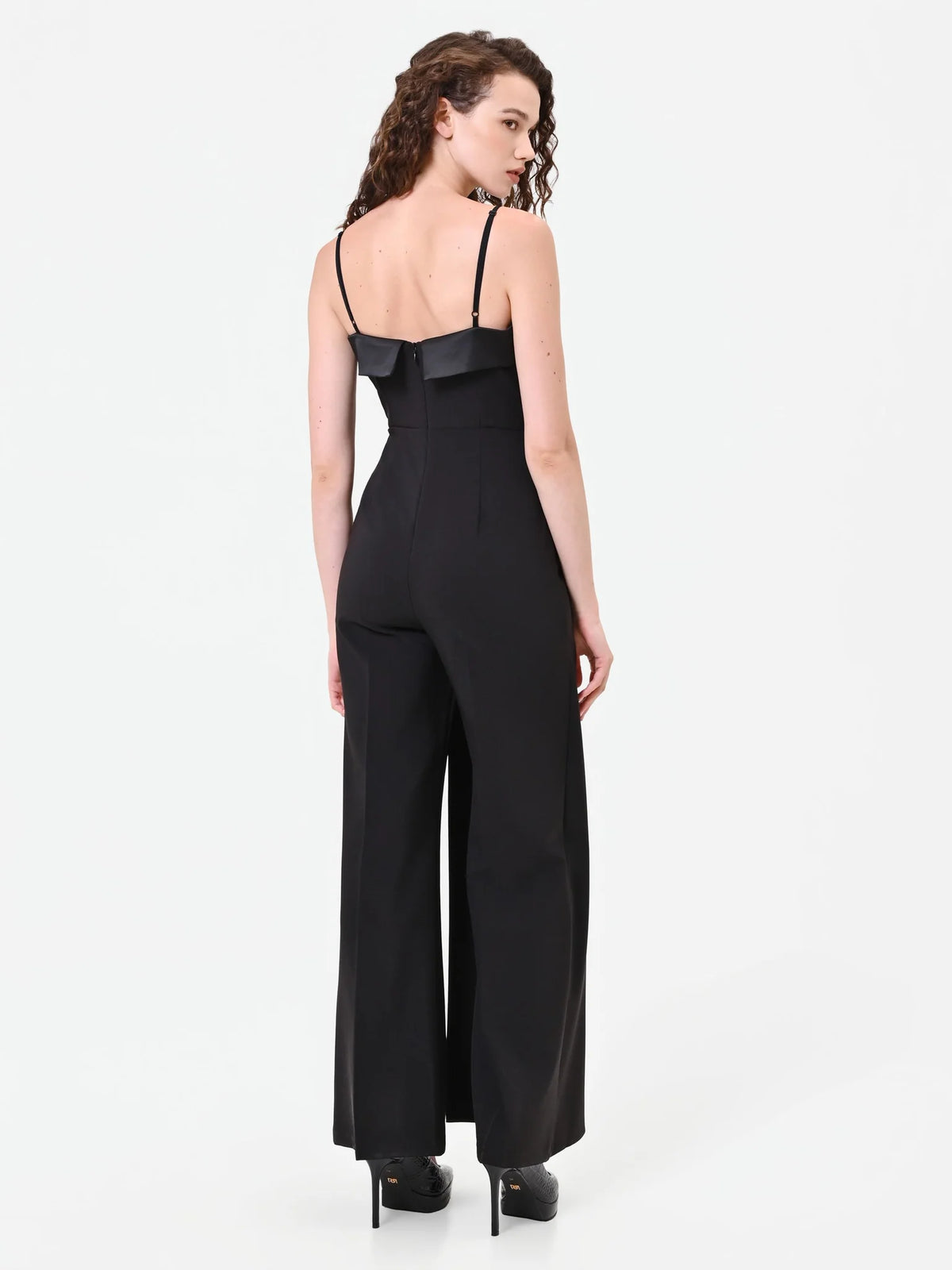 Rinascimento - Tuta Bustier con Rever Lucido - Donna