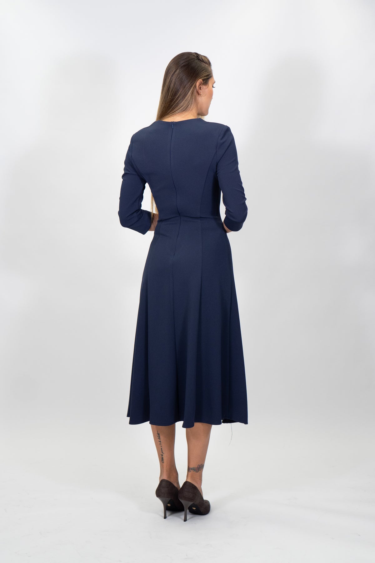 Rinascimento - Abito midi crepe - Donna