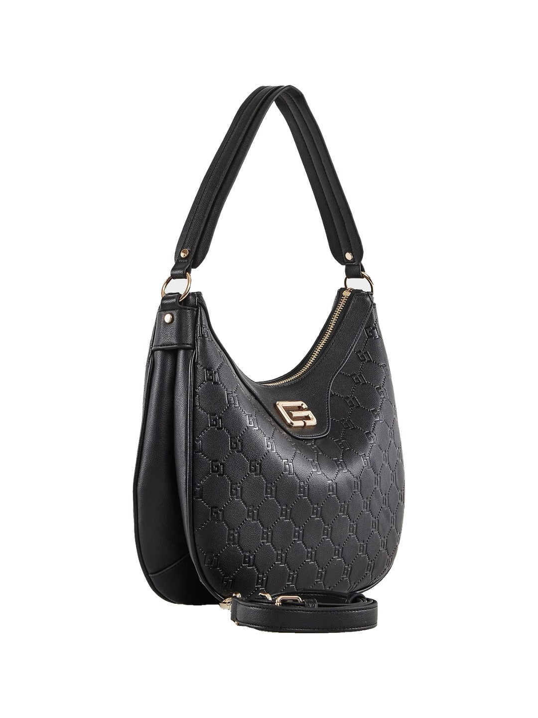 Gaudì - Borsa hobo con logo - Donna