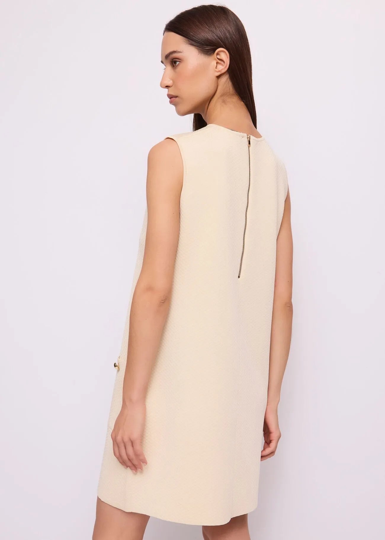 Abito con tasche e bottoni dorati Donna - Gaudì Fashion