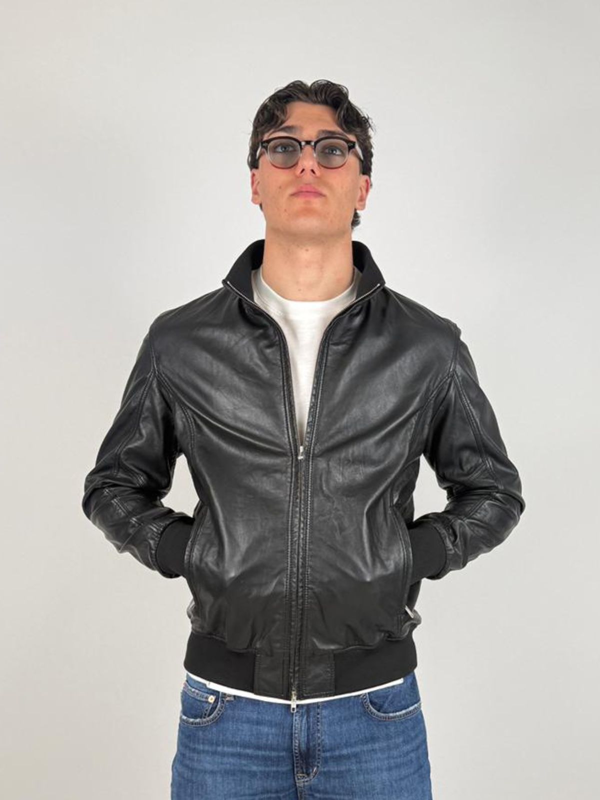 Bomboogie - Giubbotto Pelle - Uomo