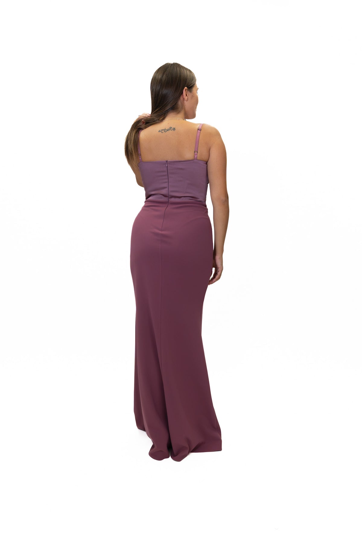 Rinascimento - Abito lungo corpetto satin - Donna