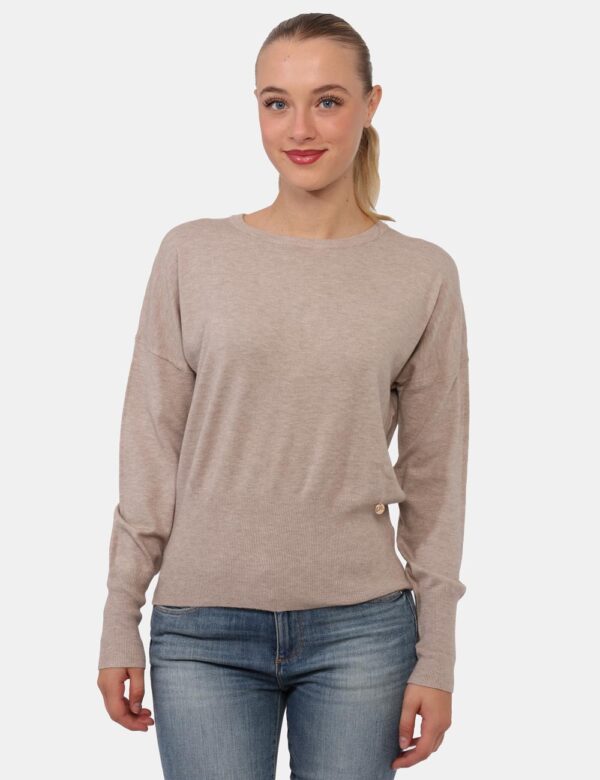 Maglia Donna Con Polsi E Fondo Alto Donna - Yes Zee -