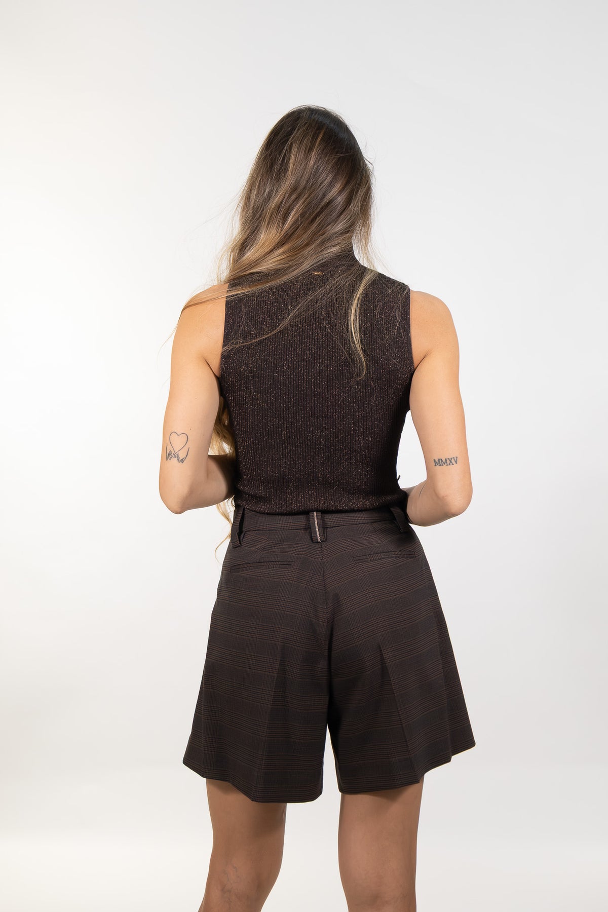 Markup - Shorts in principe di galles - Donna