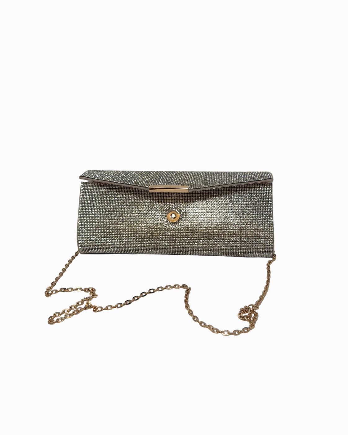 Rinascimento - Pochette con strass e catena - Donna