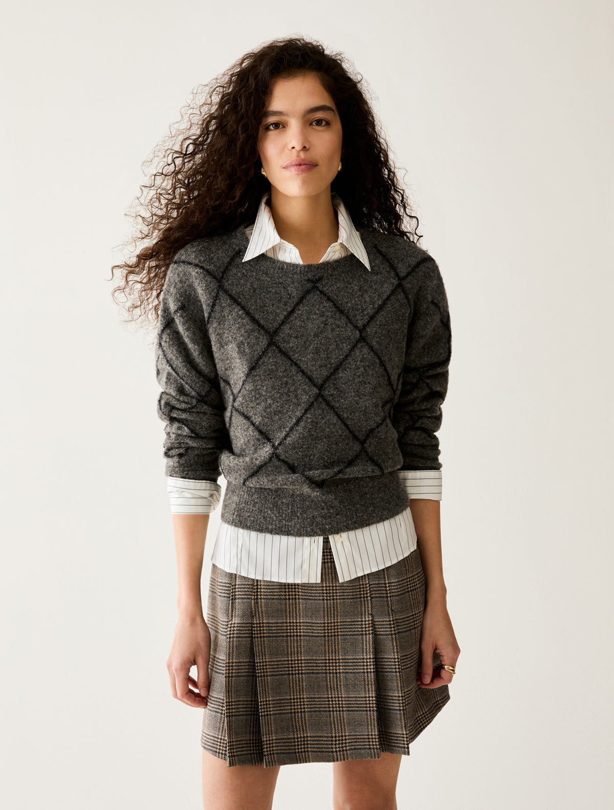 PennyBlack - Maglia con rombi in lamé - Donna