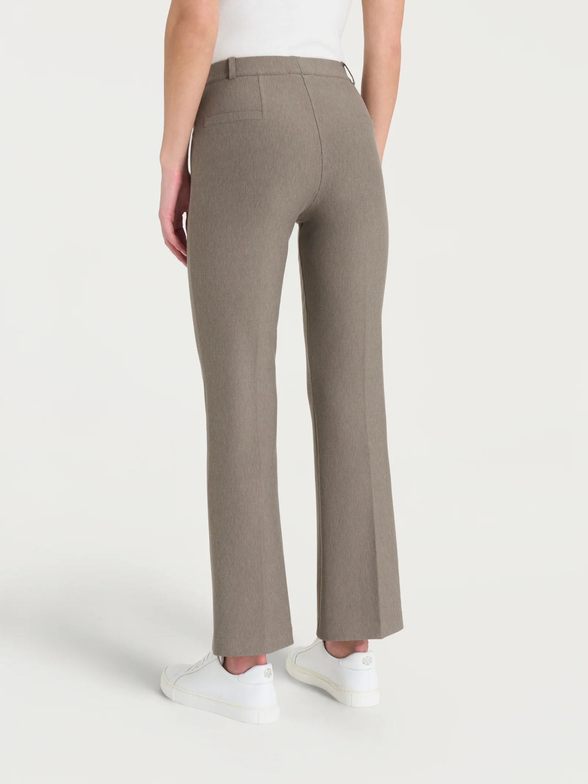 Ragno - Pantalone flare alla caviglia in Compact - Donna