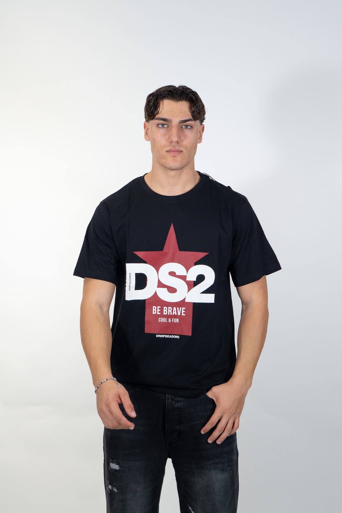 Ds2 - T-shirt Be Brave - Uomo