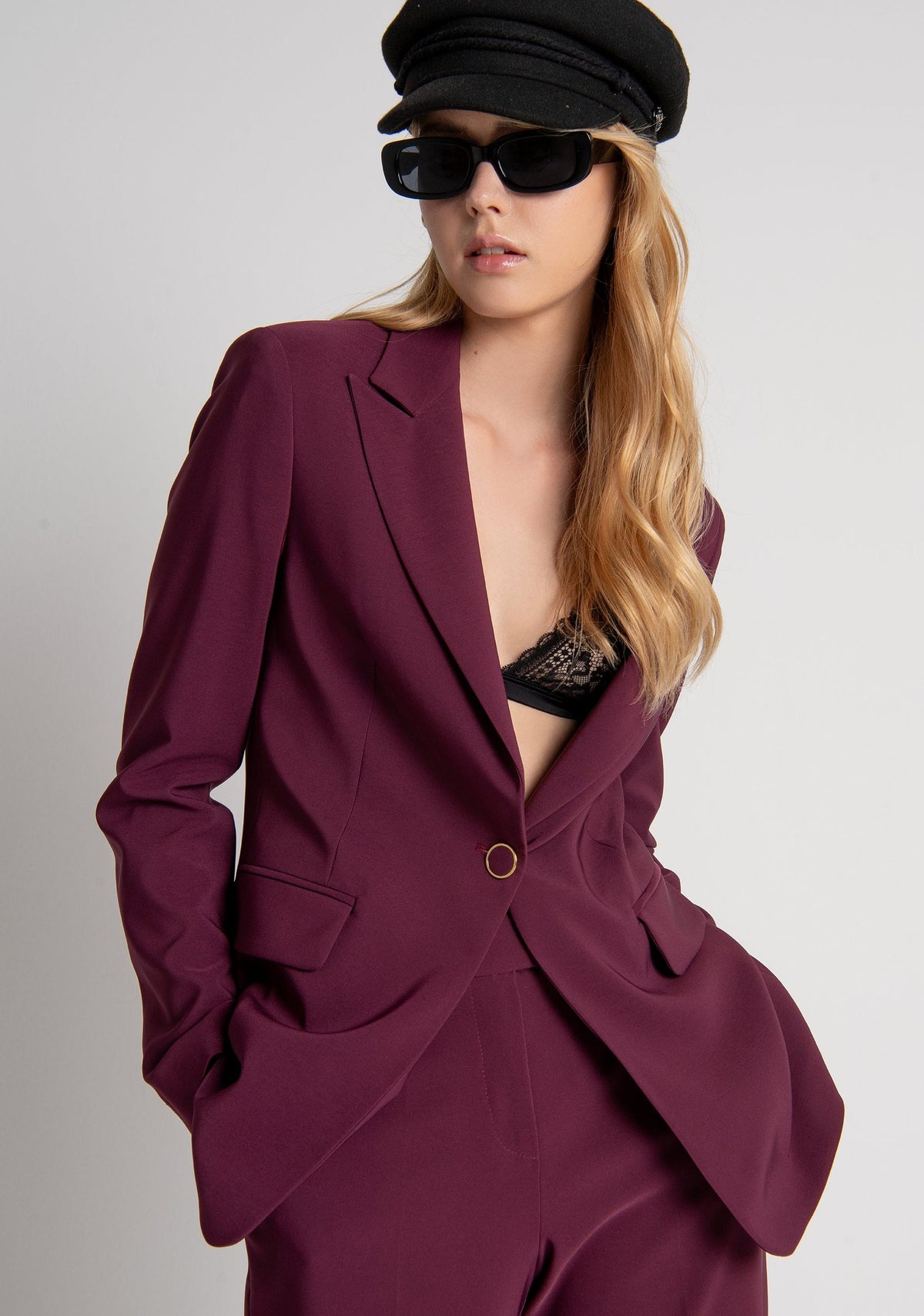 Fracomina - Blazer regular monopetto - Donna
