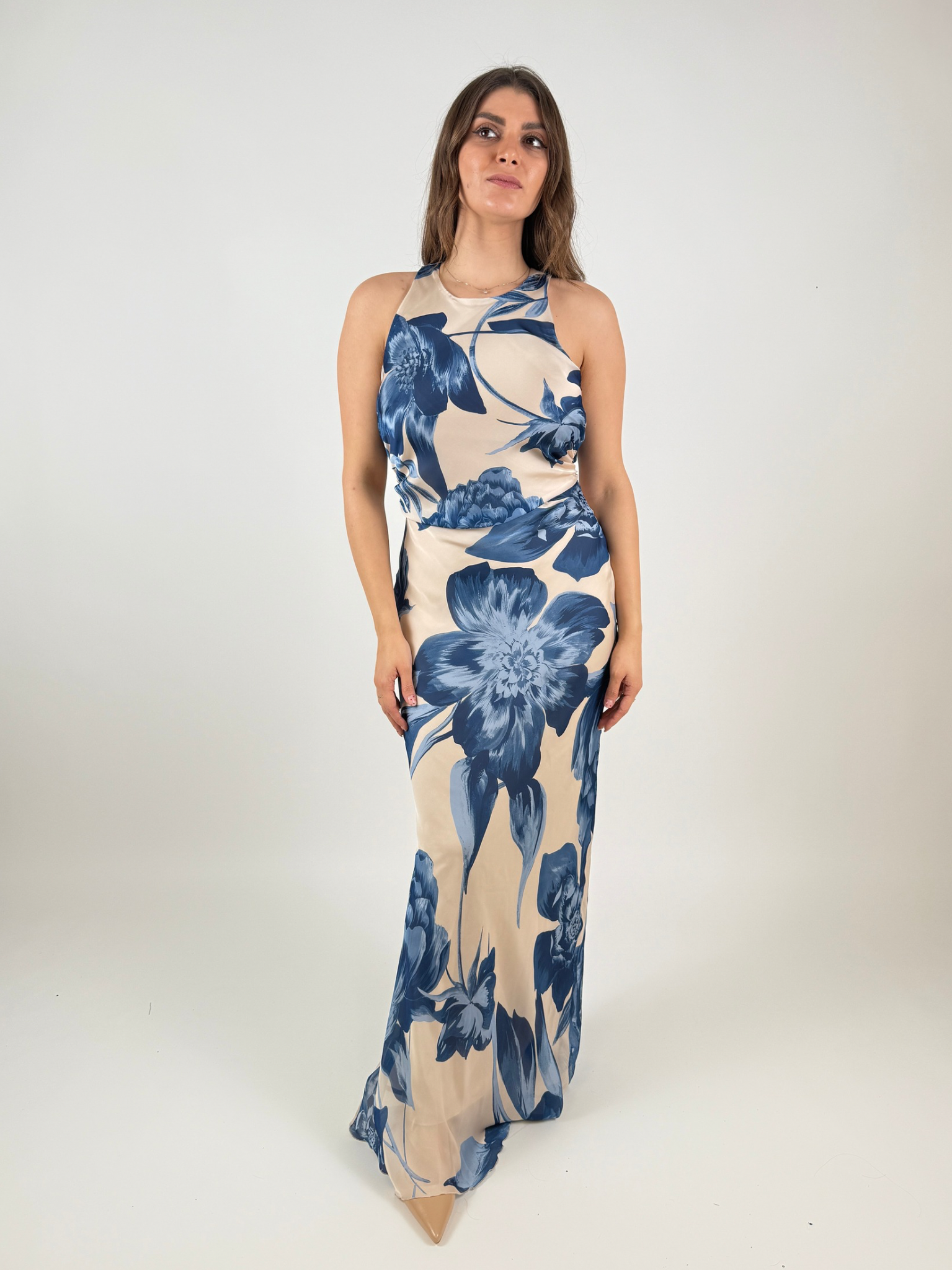 Abito lungo fluido Donna - Rinascimento