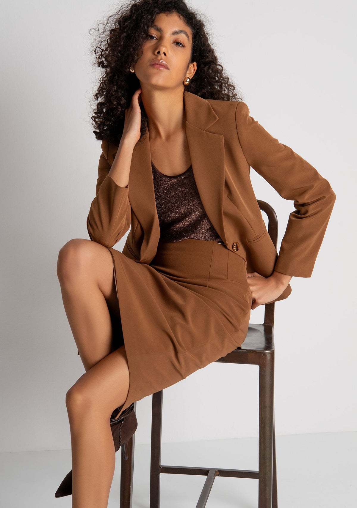 Fracomina - Blazer regular monopetto - Donna