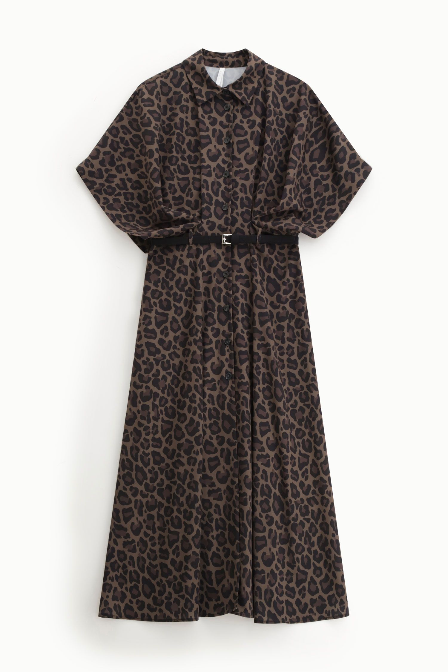 Abito stampa animalier con cintura Donna - Imperial